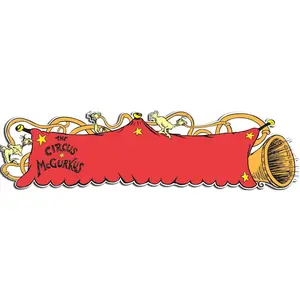 Dr. Seuss, Classroom Banner, If I Ran The Circus