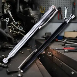 Magnetic Telescopic Pick-Up Tool | Extendable Mini Grabber with Strong Magnet for Nuts, Bolts, & Screws | Essential Repair, DIY, & Travel Kit | Perfect Holiday Gift & Organizer