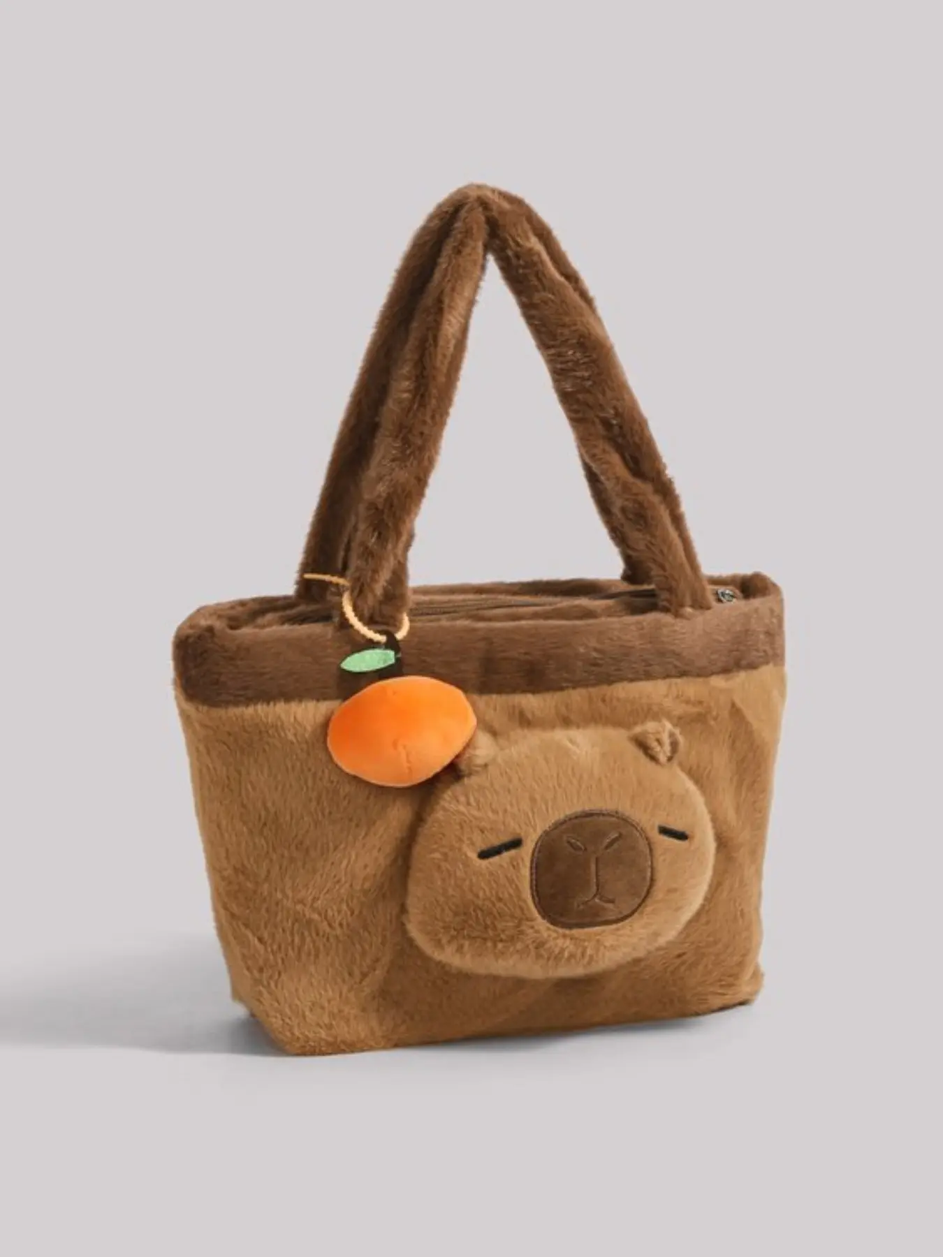 Cute Waterhog Plush Handbag, Fashion Cartoon Shoulder Bag, Fashionable Bags, Casual Crossbody Purse, Storage Bag for Cosmetics, Cash, Credit Cards