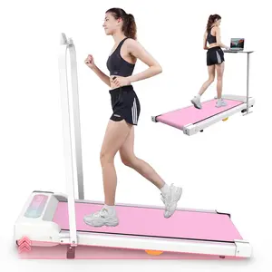 SAYGOGO Foldable Treadmill 265 lb Capacity 2.5HP Under Desk Portable Treadmill with Remote Control LED Display Home Workout Equipment