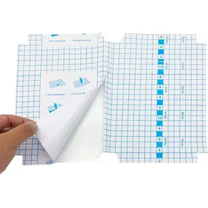 Pack of 10 Quality Clear Self Adhesive Book Covering Film with  , Sticky Plastic Film Books Covers,16K Size for Books at 19.5x26cm ...