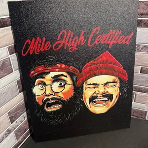 Cheech & Chong 11”x 14” Canvas - High Quality Artistic Print FREE KEY CHAIN LIMITED TIME ONLY