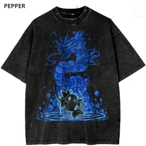 Magikarp Anime Shirt - Vintage Graphic Tee – Menswear & Womenswear – Streetwear Tops – Casual Cotton Crewneck Shortsleeve T-shirt