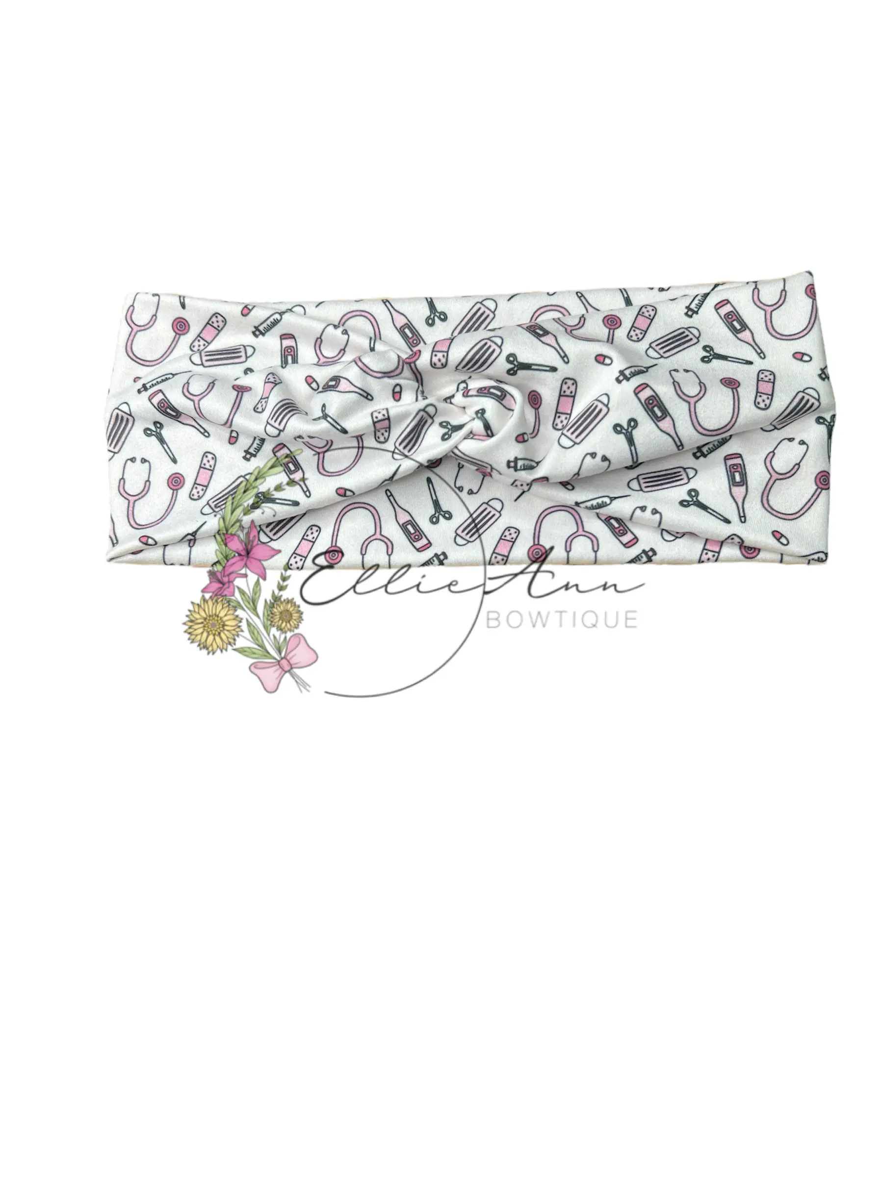 DBP Twist Headband- Medical Themed
