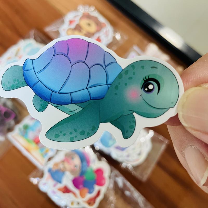 Cute Animal Reward Stickers for Kids & Teachers 300 Adorable Waterproof Decals for Classroom School Supplies Party Favors & Potty Training Charts