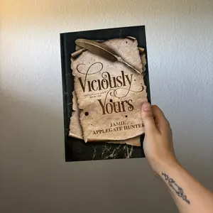*Imperfect* Viciously Yours Signing Edition by Jamie Applegate Hunter, signed hardcover