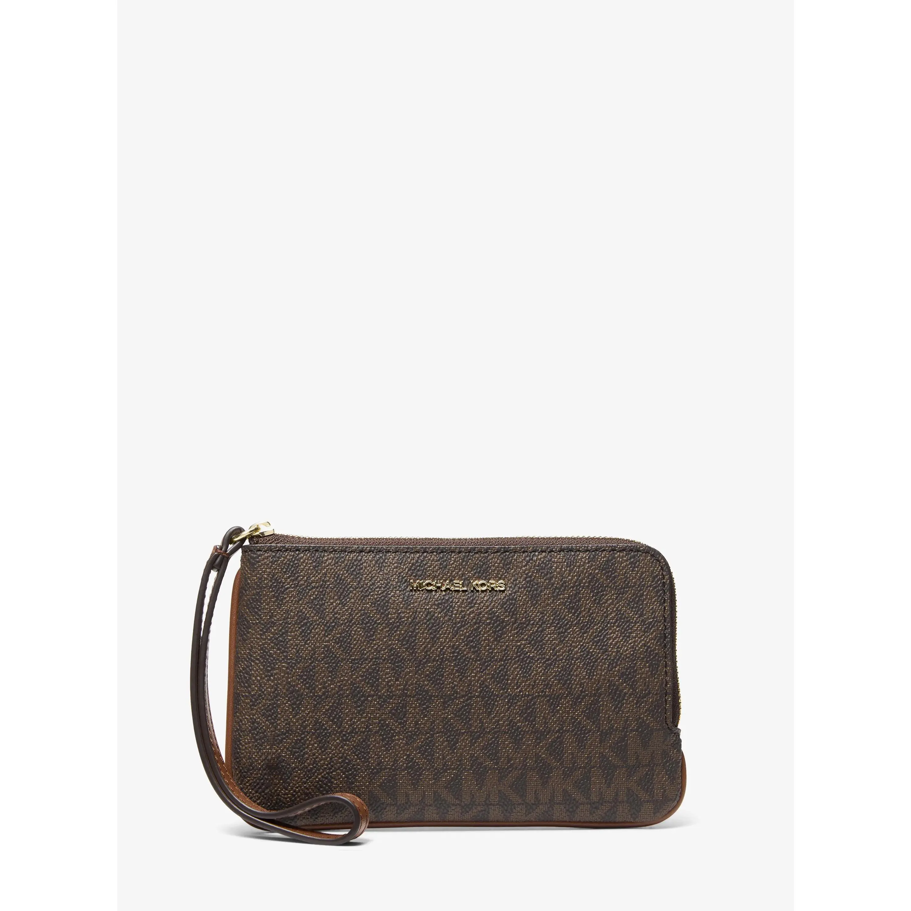 Jet Set Travel Small Signature Logo Wristlet Jet Set Travel Small Signature Logo Wristlet