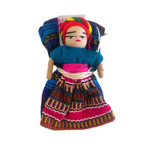 Worry Doll Ornament with Gift Bag + Story - Guatemala