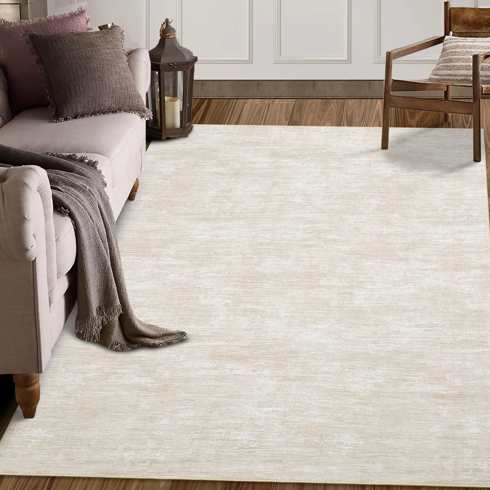 Modern Abstract Rug Washable Printed Rug Low Pile Soft Rug Foldable Indoor Rug Stain Resistant Non-Slip Suitable For Office Living Room Farmhouse