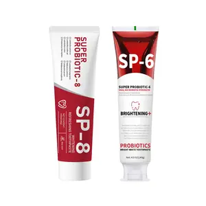 SP-6/SP-8 Toothpaste Oral Cleaning with Probiotics & Long-Lasting Fresh Breath