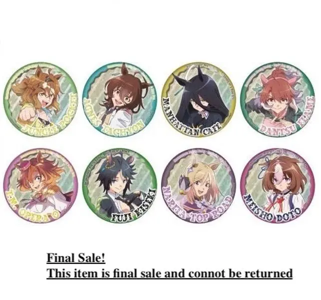 Uma Musume Pretty Derby: Beginning of a New Era] Hologram Can Badge - Random 1
