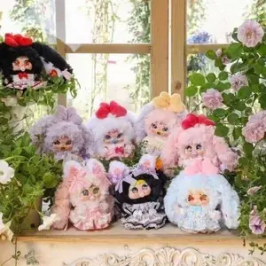 Sweet Sleep Manor Mystery Boxes Bag Pendant Bunny Plush Dolls Soft Furry Collectibles Stuffed Animal Hidden Hidden Style 1/96,Surprise Styles 2/96