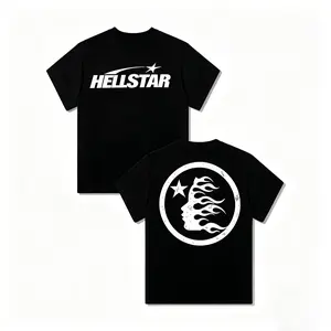 【Viral TikTok Shirt】【Y2k Fashion Top】Retro Y2K Star Printed Graphic Tee Unisex Cotton Casual Streetwear T-Shirt Short Sleeve Travel Leisure Fashion Top For Streetwear Lovers & Y2K Fans & Casual Outfit Seekers Camiseta Verano