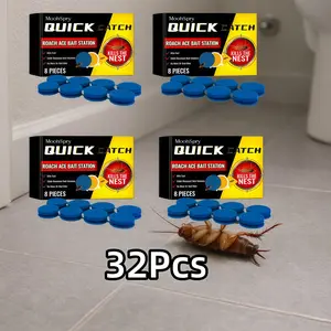 MoonSpry Roach Bait Gel Station – Powerful Cockroach Killer for Kitchen & Home, Long-Lasting Roach Control Indoor and Trap moon spray Repellent Set