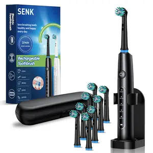 Smart Rotating Electric Toothbrush for Adults, Detachable Brush Heads, High-Quality Oral Care Tool, Efficient Cleaning Experience, Ideal for Daily Use