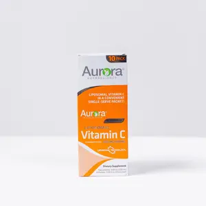 Liposomal Vitamin C 3000 mg - 10 pack - Boost Collagen & Skin Health | High-Absorption, Immune Support & Antioxidant | Non-GMO, Gluten-Free