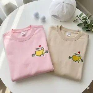 [Sale 47% ]  Embroidered Masters 2026 Quarter Zip Sweatshirt, Augusta Golf Pullover, Cozy Sweater