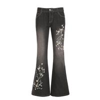 Black With Embroidery