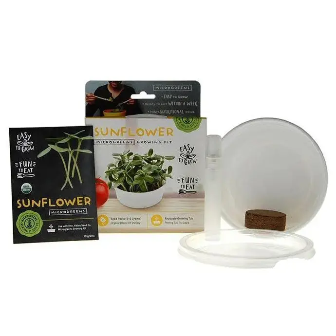 Handy Pantry Sunflower Mini Microgreens Grow Kit