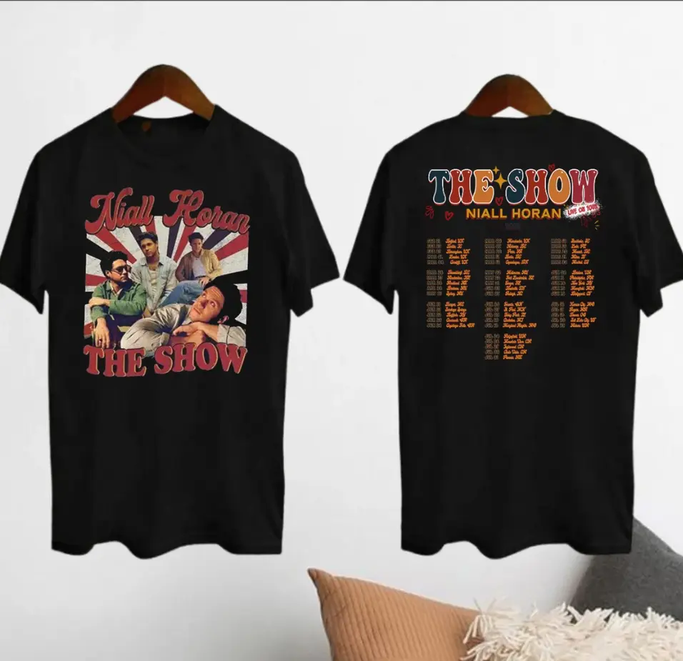 Niall 2024 Tour Shirt, Niall Graphic Shirt, Niall The Show Live On Concert 2024 Merch, Niall Fan Shirt