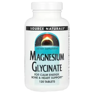 Source Naturals Magnesium Glycinate, 120 Tablets