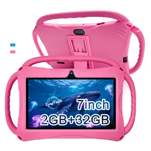 7 Inch Android Tablet, Smart Toy with Parental Control, HD Screen, Multiple Learning Apps, Supports Internet, Christmas and Halloween Gift