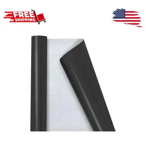 Black Wrapping Paper - Solid Color Matte Gift