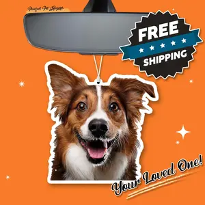 Pet Air Freshener, Photo Freshener, Picture Air Freshener, Custom Air Freshener, Personalized Gift, Custom Gift, Personalized Freshener