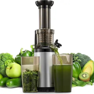 Reemix Masticating Juicer Machines, Cold Press juicer Machine Compact Size, Juice Extractor, Nutrient and Vitamin Dense, BPA-Free Tritan, Easy to Clean