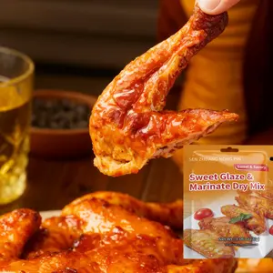 Senzhuang Agricultural Products New Orleans Marinade, Home-Use Chicken Wing and Drumstick Marinade, Honey Flavored Barbecue Seasoning, Authentic