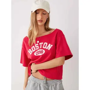 Cider Boston 1998 Cotton-blend Off-shoulder Top