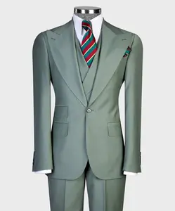 Sage Green 3-piece Suit