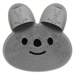 Foot Massager Brush, Foot Massage Pad, Foot Scrubber, Non-Slip Bathroom Mat with Suction Cups, Home Use, Christmas Gift Idea, Halloween Decoration