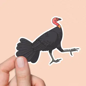 Australian Bush Turkey Sticker, Brush Turkey, Scrub Turkey Sticker, Native Bird, Gifts from Australia, Vinyl Sticker, 2024 Thanksgiving Sticker