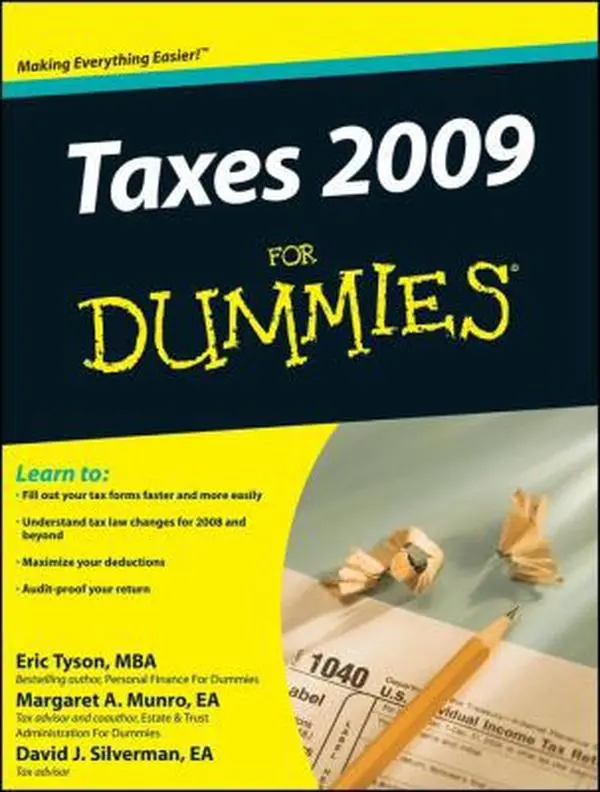 USED-Taxes 2009 For Dummies by Eric Tyson (Paperback)