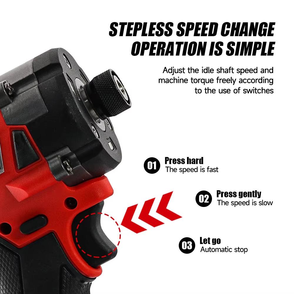 Milwaukee Compact Brushless Cordless Drill-Driver Bare Unit with 1 Battery, Power Tool with Versatile Speed Settings, Standard Bit Chuck, Stable Performance, Ideal for DIY, Auto Repair, Power Tools, Impact Drill
