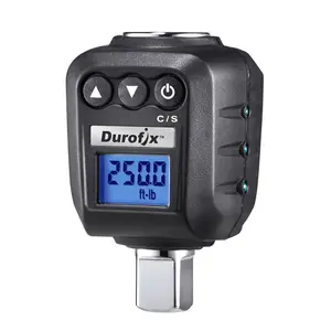 Durofix RM604-4A 1/2" Heavy Duty Digital Torque Adapter 25 to 250 ft-lbs with Backlit Display Max 720 Degree Angle Mode
