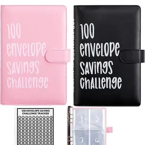 100 Envelopes Money Saving Challenge, Envelopes Challenge Binder, Achieving Financial Goals with a Budget Binder and Cash Envelopes, Successfully Reach Your Savings Goals of $5,050