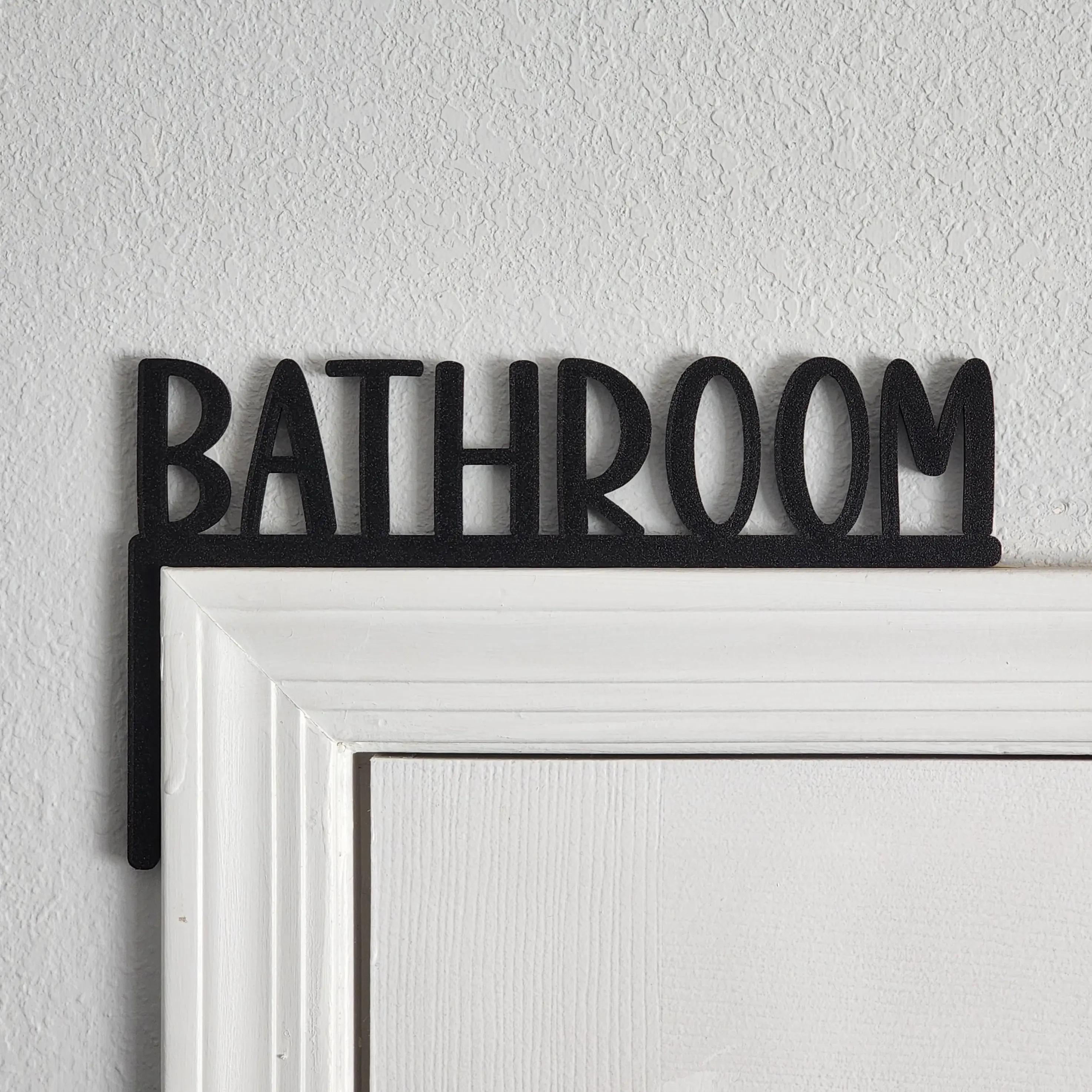 Bathroom Door Topper | Farmhouse Style | Over The Door Sign
