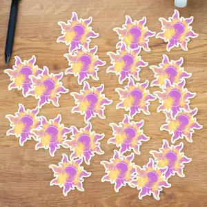 Stickers Pack 20 Pcs Tangled Skateboard Guitar Sun Bottle Cloud Car Colorful Bumper Pattern Waterproof Water Vinyl Laptop Bike Luggage Aesthetic
