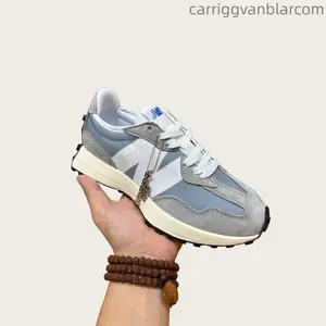 Yuanzu Grey Comfortable, Versatile, Shock Absorbing, Wear-resistant Low-top Running Shoes, Men's and Women's Versions