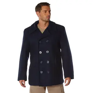 Navy Blue - US Navy Sailor Winter Pea Coat - Wool