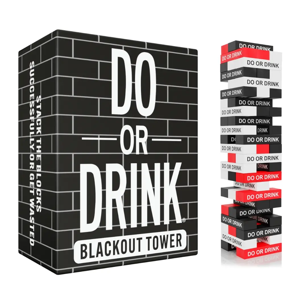 Blackout Tower: Party Blocks Game by Do or Drink drinking