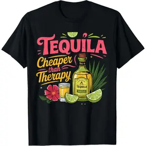[100% Cotton] Funny Tequila Drinking Cinco De Mayo Mexican Party Men Women T-Shirt