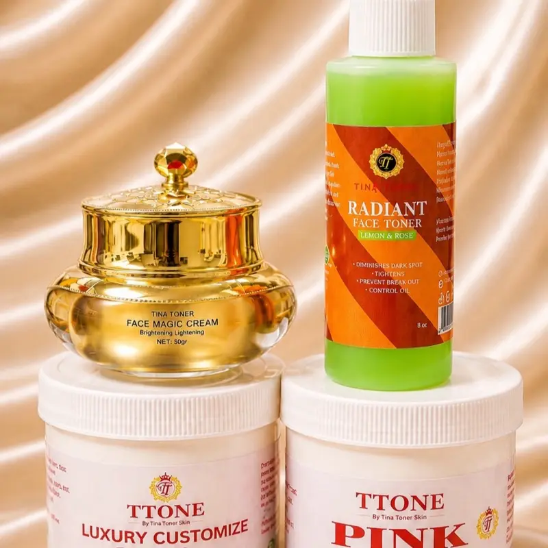 TINA TONER Tina Toner Skin – Complete Glow Care Set TINA TONER Tina Toner Skin – Complete Glow Care Set