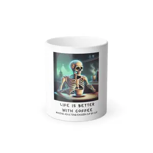 Color Morphing Mug, 11oz Ceramic Cup Ceramic Cup