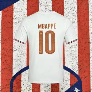 2026 France Away Mbappe 10 Short sleeve Soccer jersey