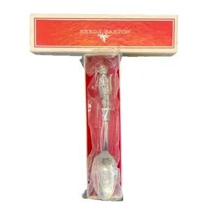 Reed & Barton The Lamplighter Christmas 1986 Spoon