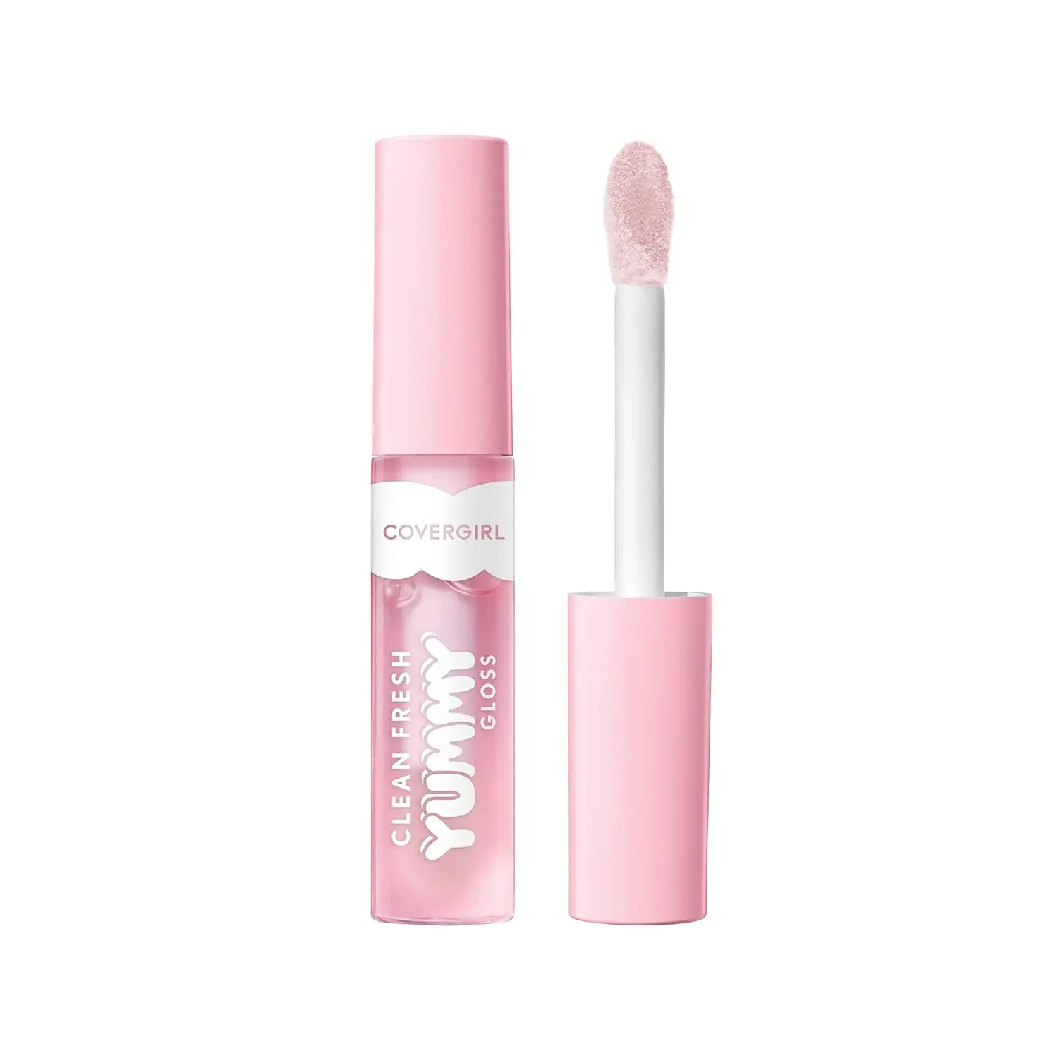 Clean Fresh Yummy Lip Gloss, Sheer, Natural Scents, Vegan Formula - 100 Let's Get Fizzical, 0.33 fl oz