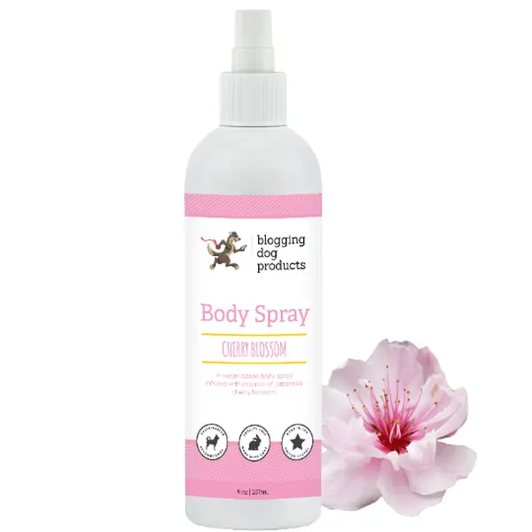 Pet Deodorizer Perfume Spray Cherry Blossom Scent for Dogs, Cats, Safe for All Pets Water based Non toxic cat perfume dog perfume pet cologne